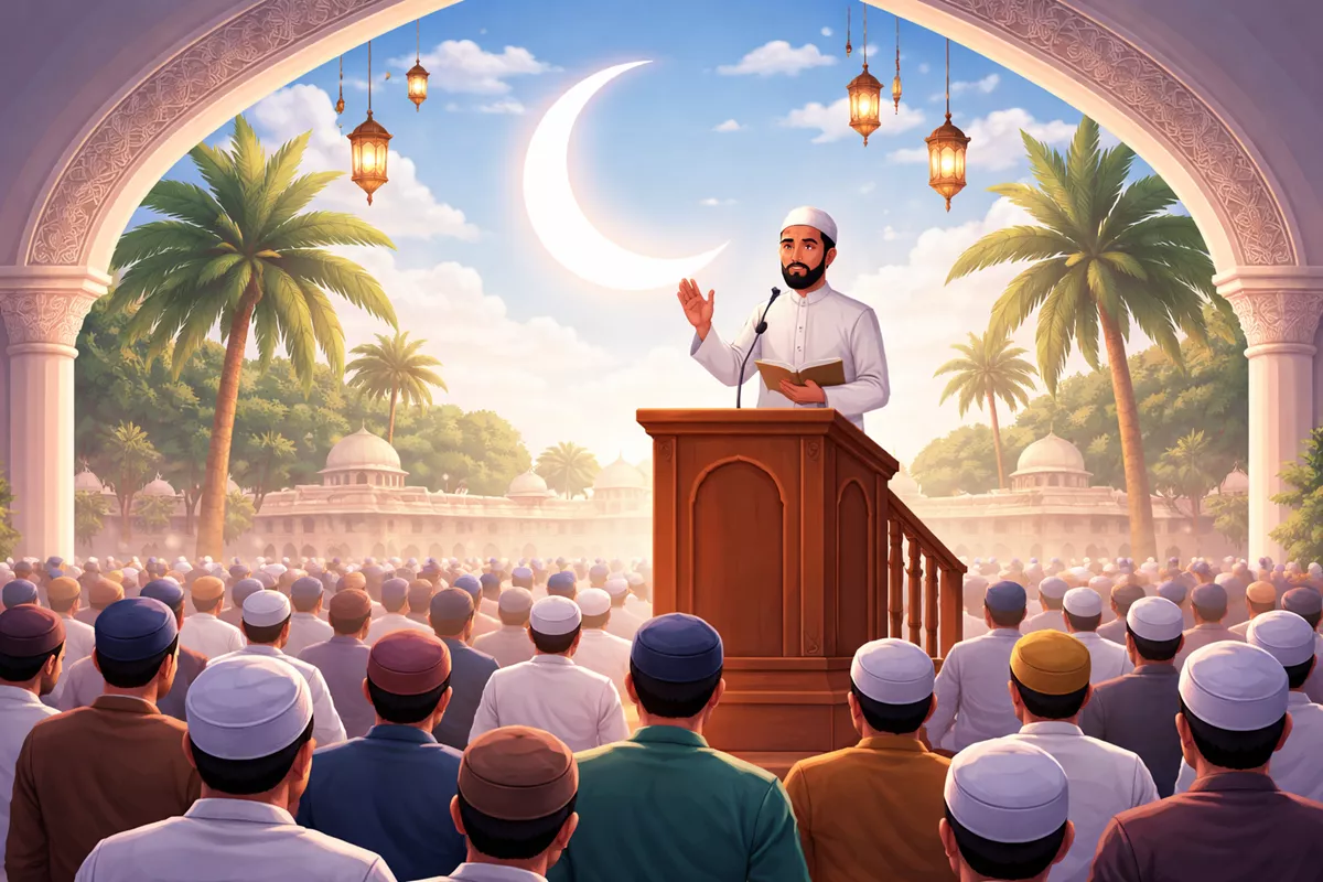 10 Topik Khutbah Idulfitri 2026 yang Menyentuh Hati dan Penuh Makna
