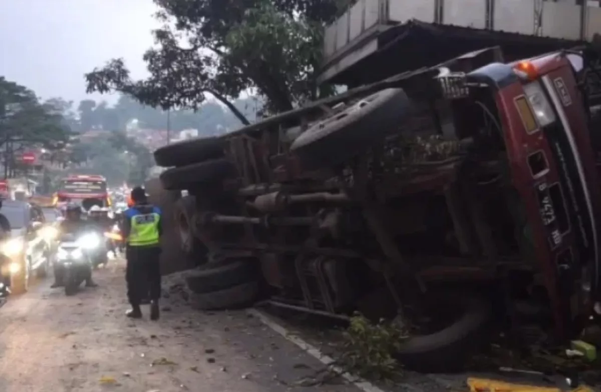Jalur Mudik Nagreg Telan Korban Jiwa, Kecelakaan Maut Truk Sapi Tewas Seorang Pemudik Asal Ciamis