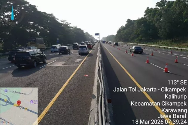 MOHON PERHATIAN! Rekayasa Lalu Lintas Tol Jakarta-Cikampek dan Trans Jawa Tetap Berlaku!