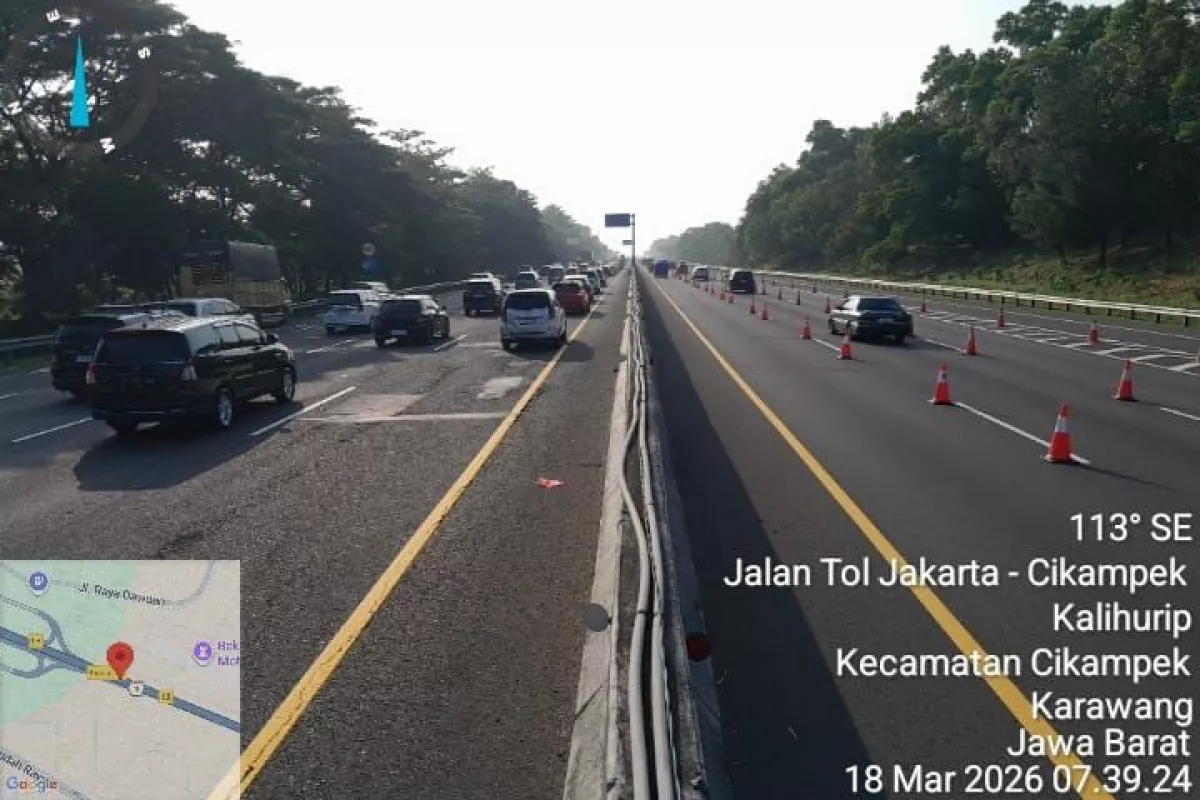 MOHON PERHATIAN! Rekayasa Lalu Lintas Tol Jakarta-Cikampek dan Trans Jawa Tetap Berlaku!