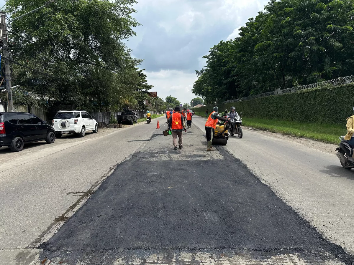 Mudik Lebaran, 41 Ruas Jalan di Kabupaten Tangerang Diperbaiki