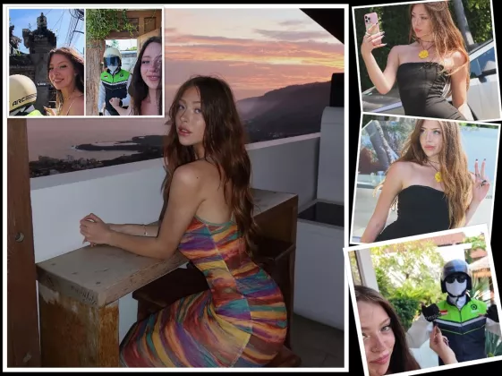 BULE & OJOL 'ADU MEKANIK': Profil Sloo, Bule Cantik yang Bikin Konten ‘ADUHAI' Viral di Bali 