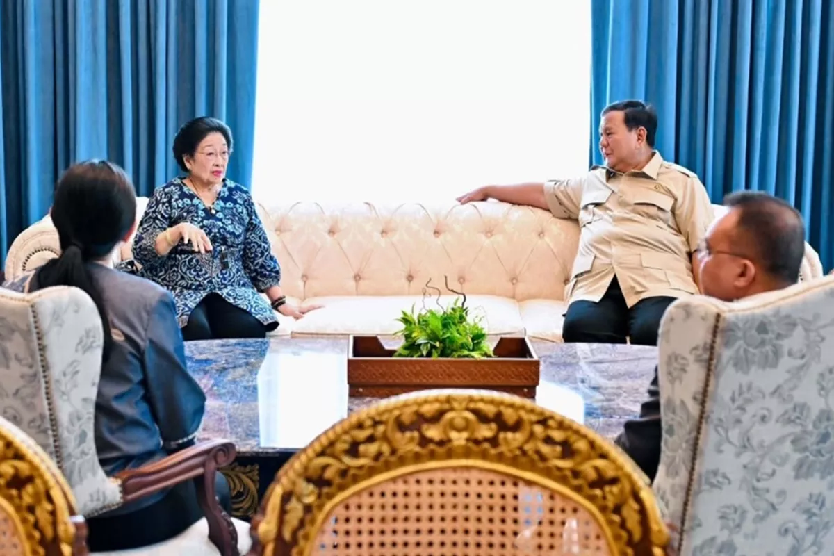 Prabowo Terima Megawati di Istana Secara Tertutup Jelang Lebaran 2026
