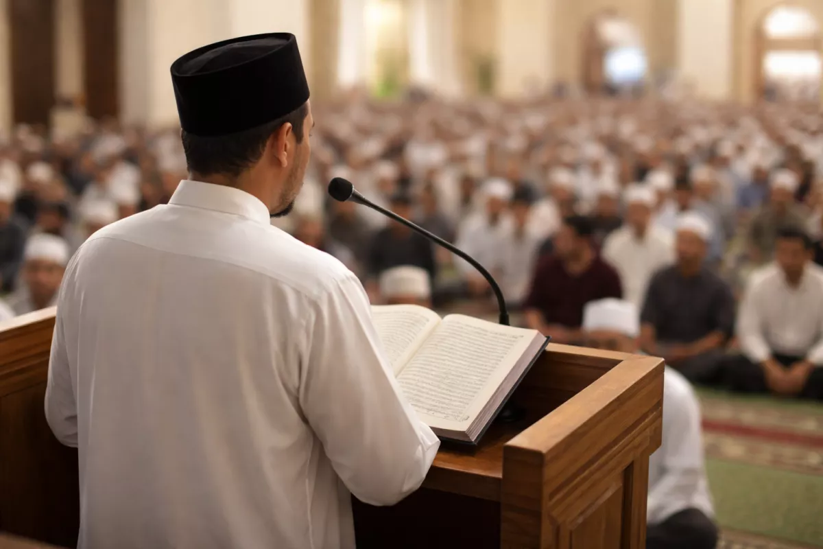 Ini Materi Khutbah Idul Fitri dengan Tema Menghindari Permusuhan dan Dendam, Tinggal Copas Siap Pakai!