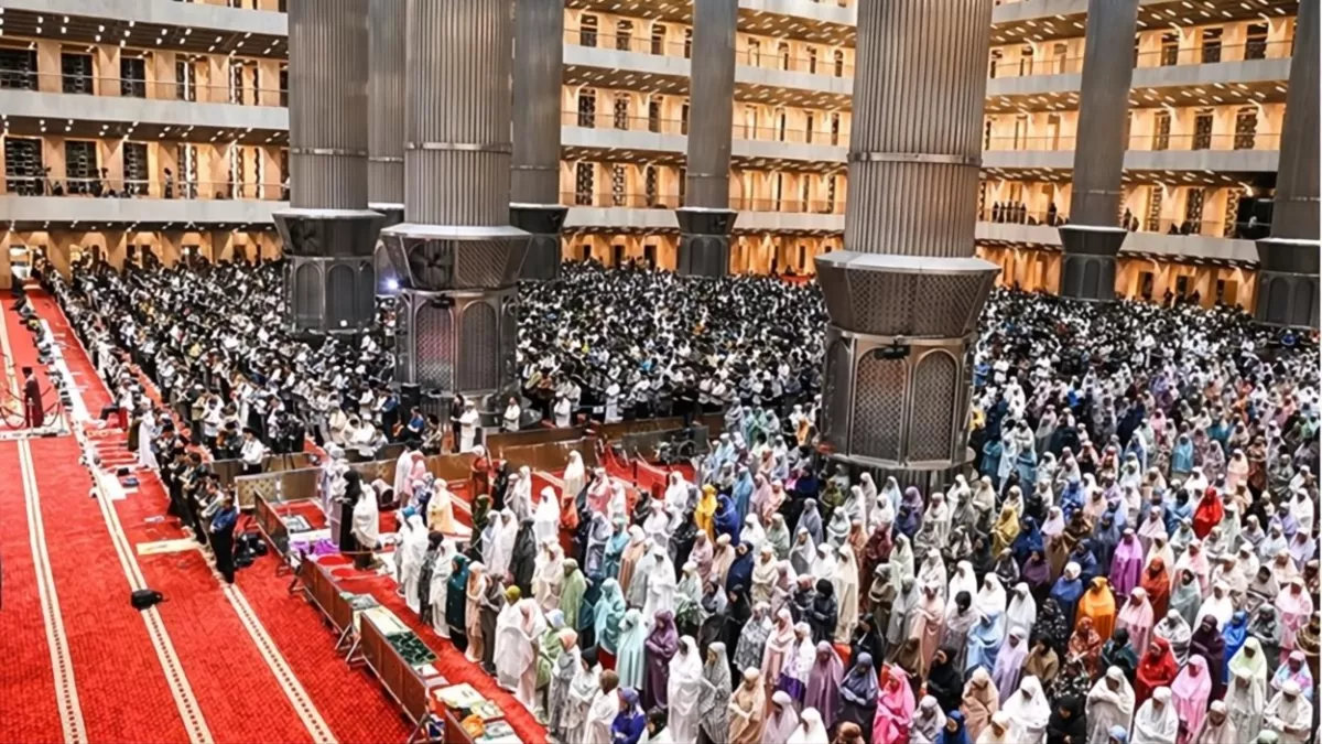 Jadwal Salat Idulfitri 2026 di Masjid Istiqlal: Ini Daftar Imam dan Khatibnya