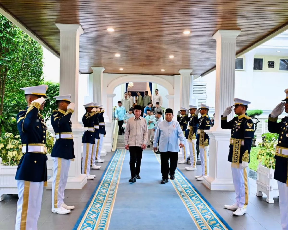 Harmoni di Istana: Prabowo Jamu Jokowi dan SBY dalam Open House Idulfitri 1447 H