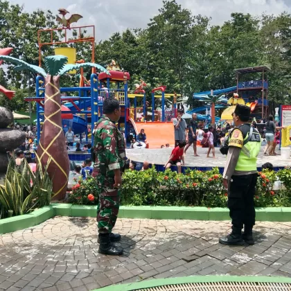 Begini Suasana Libur Lebaran di Water World Citra Raya Tangerang