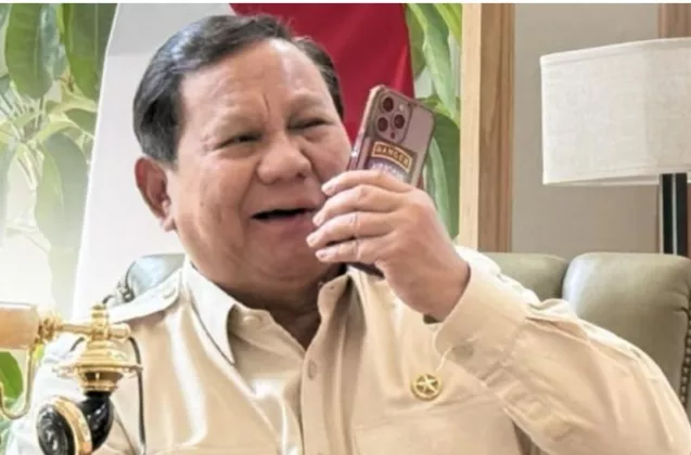 Momen Idul Fitri, Prabowo Hubungi Presiden Palestina,  Apa yang Dibahas?