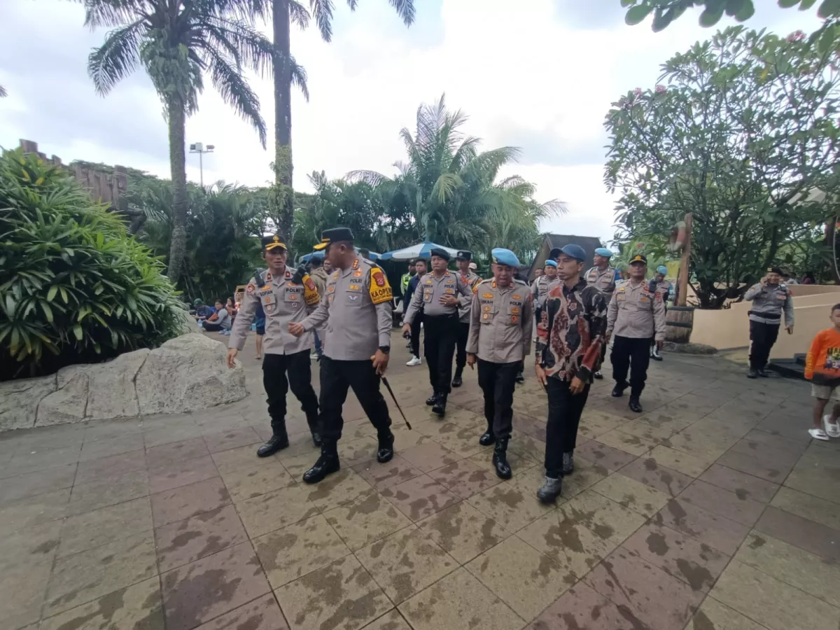 Pesan Kapolresta Tangerang untuk Warga saat Pantau Objek Wisata 