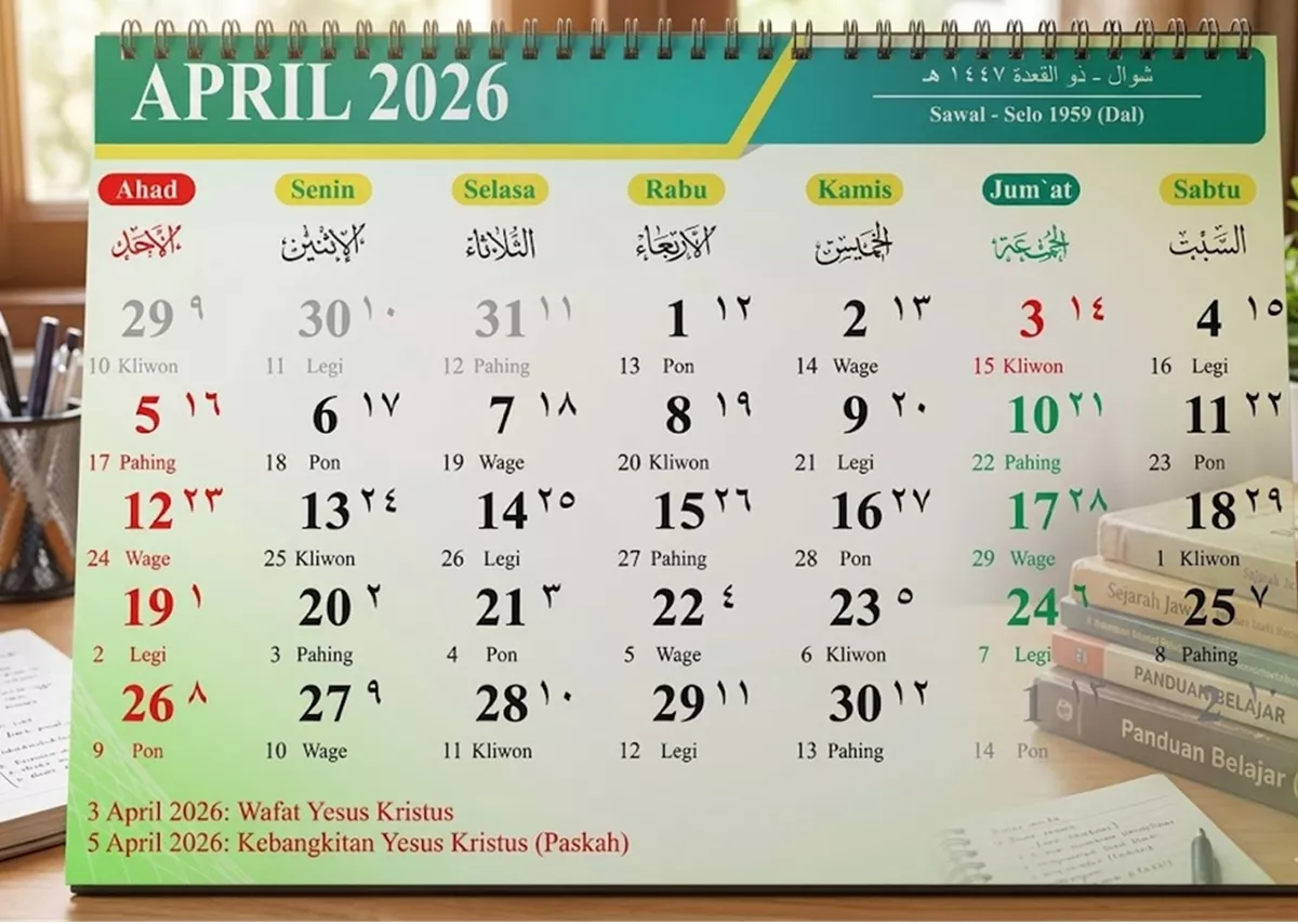 Cuti Bersama Lebaran 2026 Berakhir, Intip Jadwal Long Weekend di Bulan April