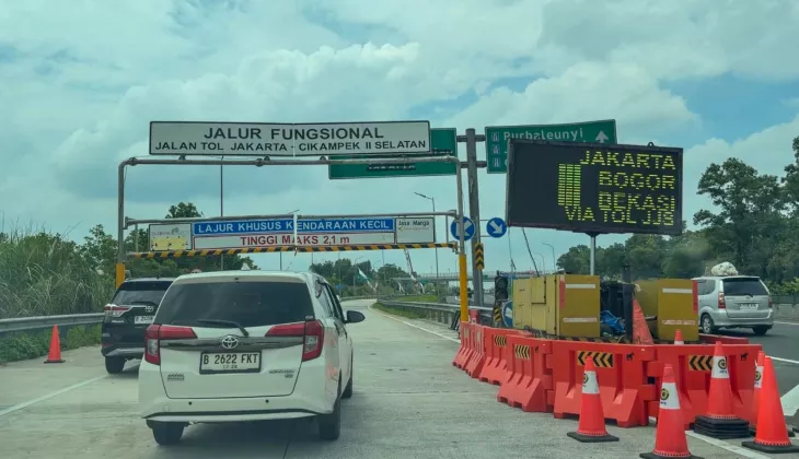 Tol Japek II Selatan Sadang-Setu Dibuka Fungsional, Solusi Jitu Hindari Macet Horor Arus Balik