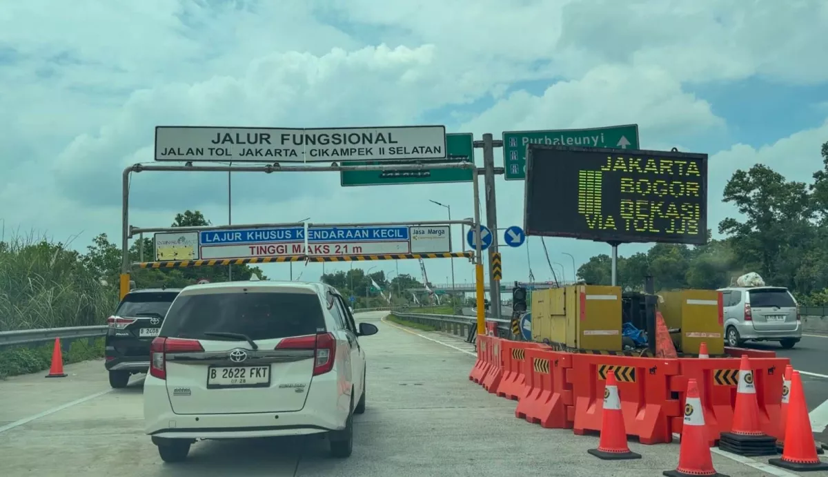 Tol Japek II Selatan Sadang-Setu Dibuka Fungsional, Solusi Jitu Hindari Macet Horor Arus Balik