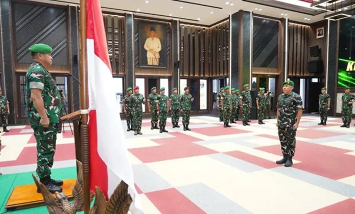 MUTASI BESAR TNI AD! 10 Jenderal Naik Pangkat: Ada Kasetpres Hingga Kapuspen TNI