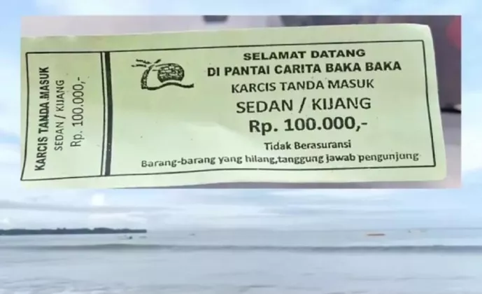 Viral! Wisatawan Jakarta Kena Pungli di Pantai Carita: Sudah Bayar Tiket Masuk 50 Ribu, Masih Ditagih 'Uang Kebersihan'