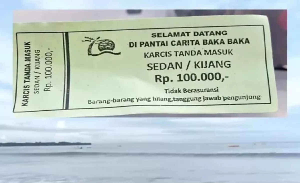 Viral! Wisatawan Jakarta Kena Pungli di Pantai Carita: Sudah Bayar Tiket Masuk 50 Ribu, Masih Ditagih 'Uang Kebersihan'