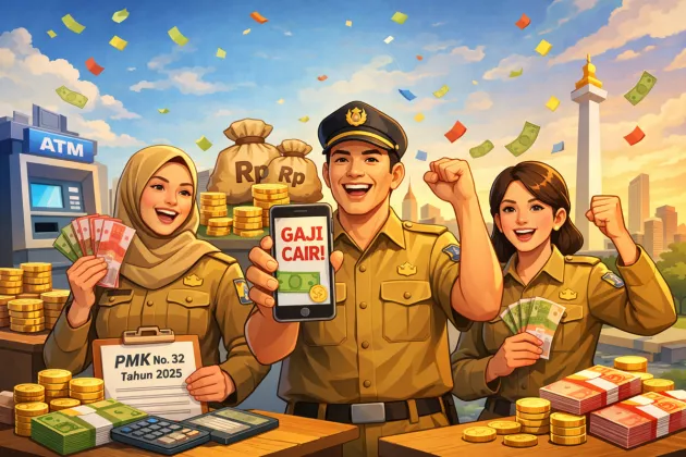 Gaji ke-13 PNS Cair April 2026? Ini Jadwal Resmi