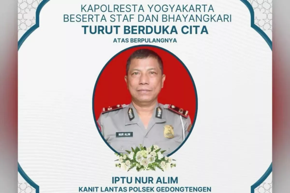 Innalilahi! Kapospam Tugu Jogja Gugur dalam Operasi Ketupat Progo 2026