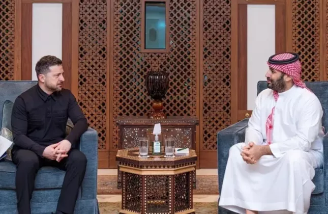 Zelenskyy Temui MBS di Jeddah, Hasilnya: Arab Saudi-Ukraina Teken Kerja Sama Pertahanan