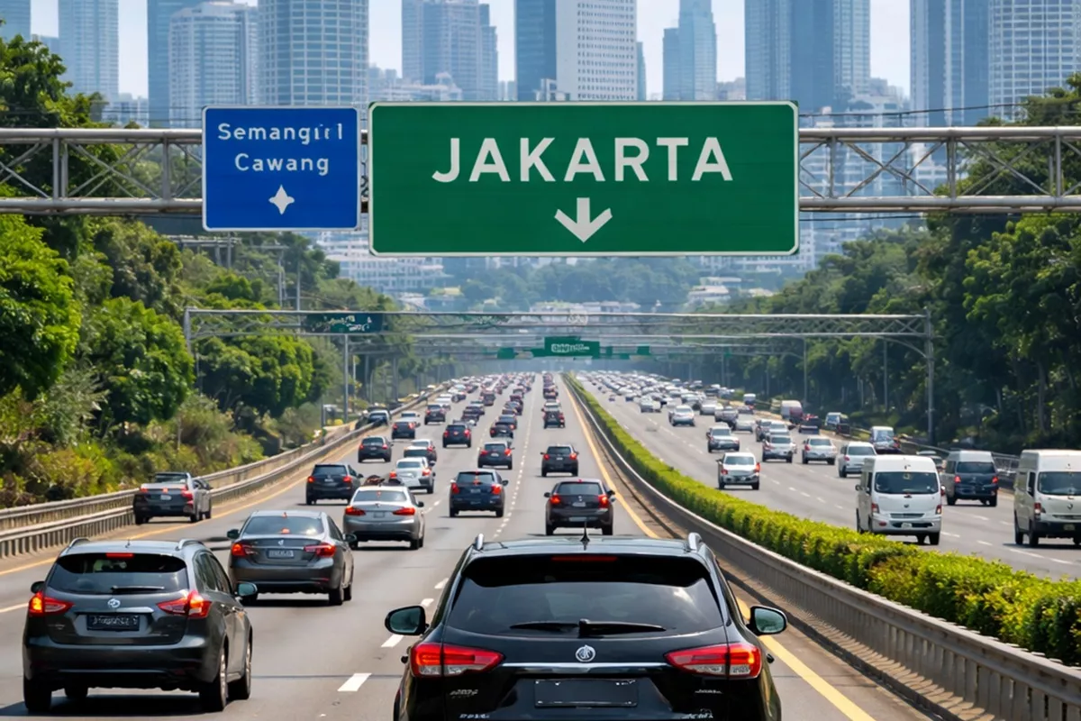Arus Balik Lancar, Menhub: Sudah 2,9 Juta Kendaraan Masuk Jakarta