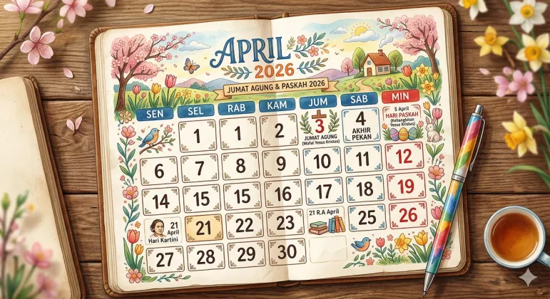 Daftar Long Weekend April 2026: Catat Tanggal Merah dan Jadwal Libur Panjangnya