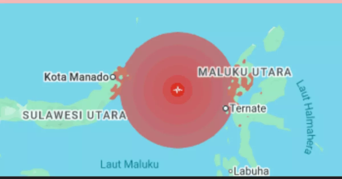 Gempa M 7,4 Guncang Manado, Warga Sempat Panik