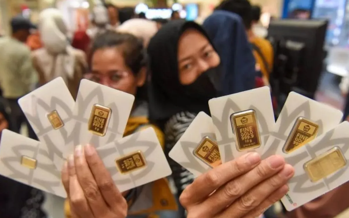 Harga Emas Antam Melejit Rp75.000 Hari Ini, Tembus Rp2,9 Juta per Gram!