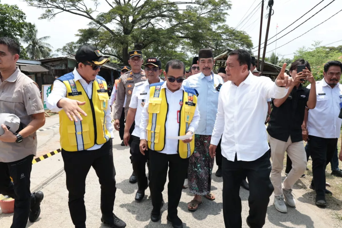 Perbaikan Jalan Pakuhaji-Sukadiri Tangerang, Total 2,89 Km Segera Dibeton