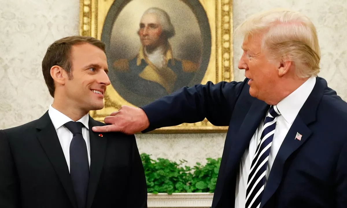 Emmanuel Macron SINDIR PEDAS Donald Trump: Stop Bicara Setiap Hari Jika Ingin Serius!