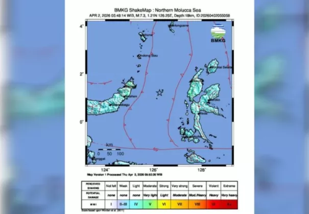 Gempa M 7,4 di Laut Manado, Sulut hingga Maluku Utara Potensi Tsunami, Warga Diminta SIAGA!