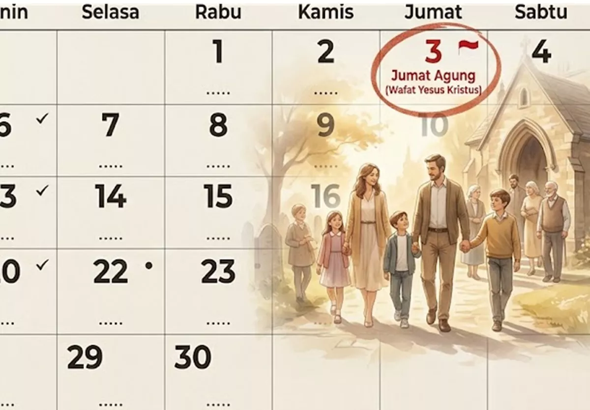 Cek SKB 3 Menteri: Hari Ini 3 April 2026 Tanggal Merah dan Libur Nasional Apa?
