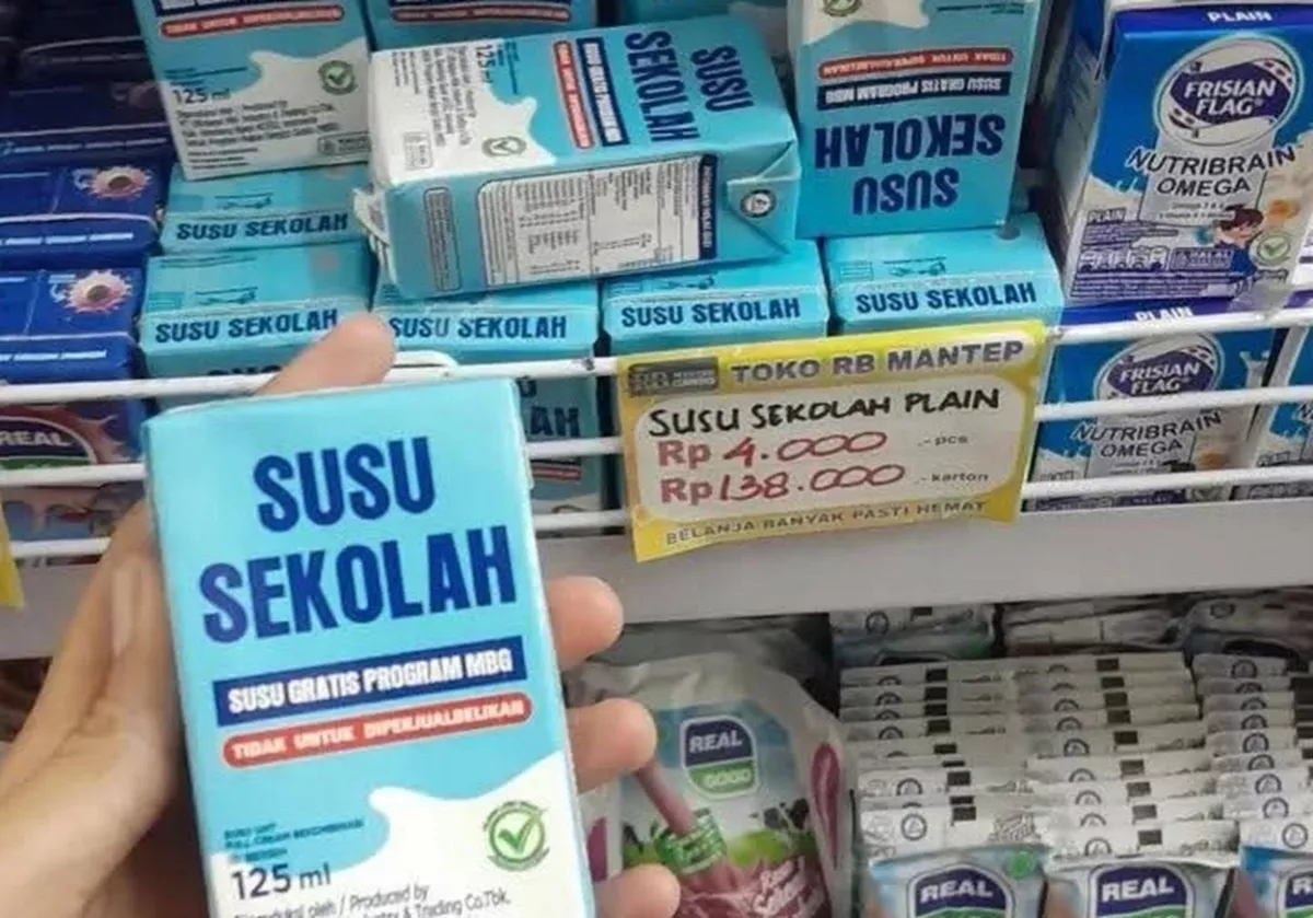FAKTA Mengejutkan Susu MBG Ultrajaya DIJUAL BEBAS: 50% Susu Segar, SISANYA APA?