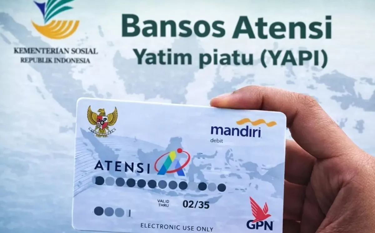 REJEKI NOMPLOK! Bansos ATENSI YAPI 2026 Resmi Cair Hingga Rp1,2 Juta, Ini Syarat & Jadwal Lengkapnya