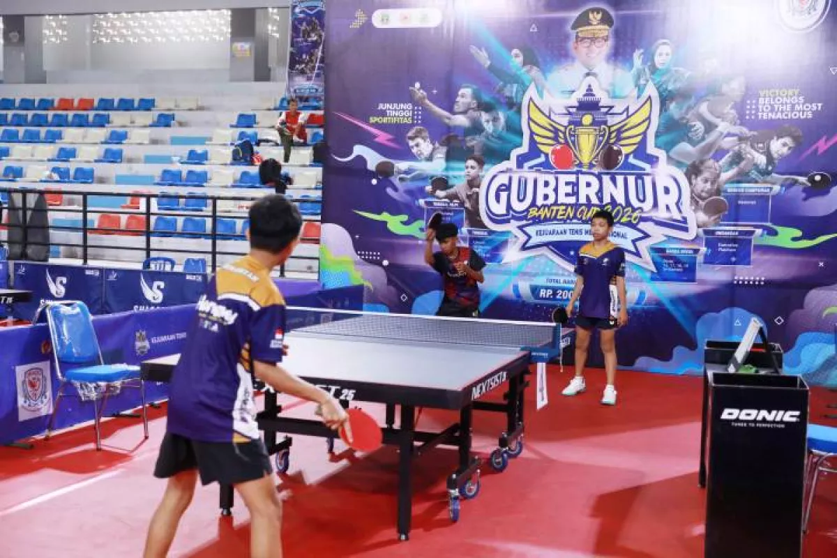 Kejurnas Tenis Meja Jadi Pintu Masuk Banten Tuan Rumah PON