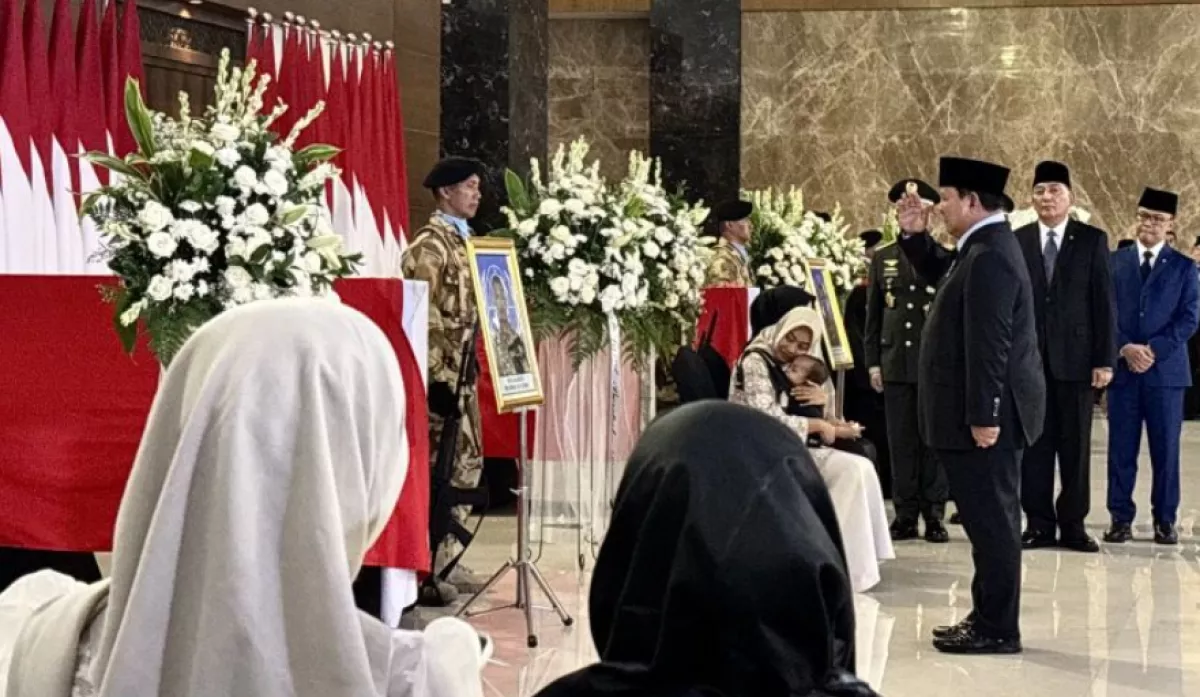 Panglima TNI Pimpin Pemakaman Mayor Zulmi Anumerta, Upacara Militer Digelar di Cimahi