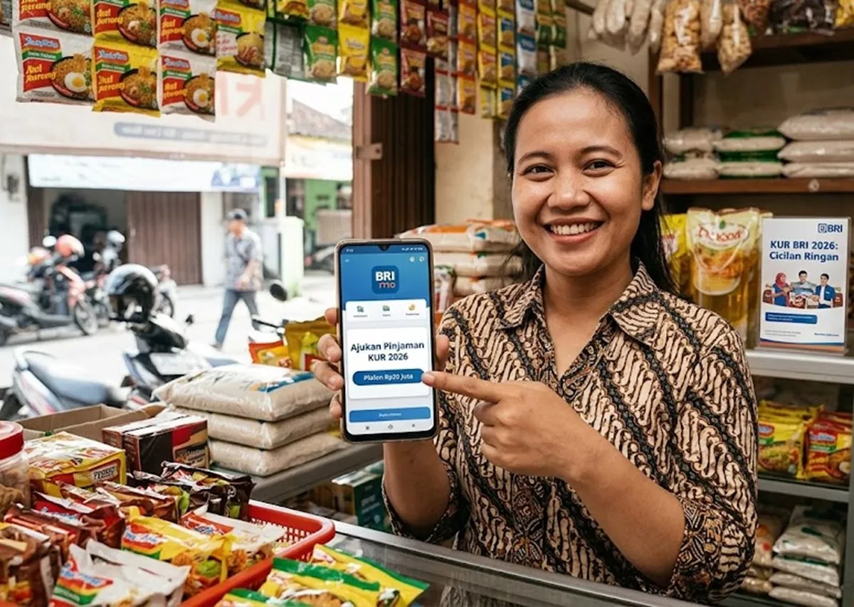 CICILAN CUMA Rp 396 Ribu Dapat Modal Usaha Rp 20 Juta, Cek Syarat KUR BRI 2026 dan Cara Daftar Online