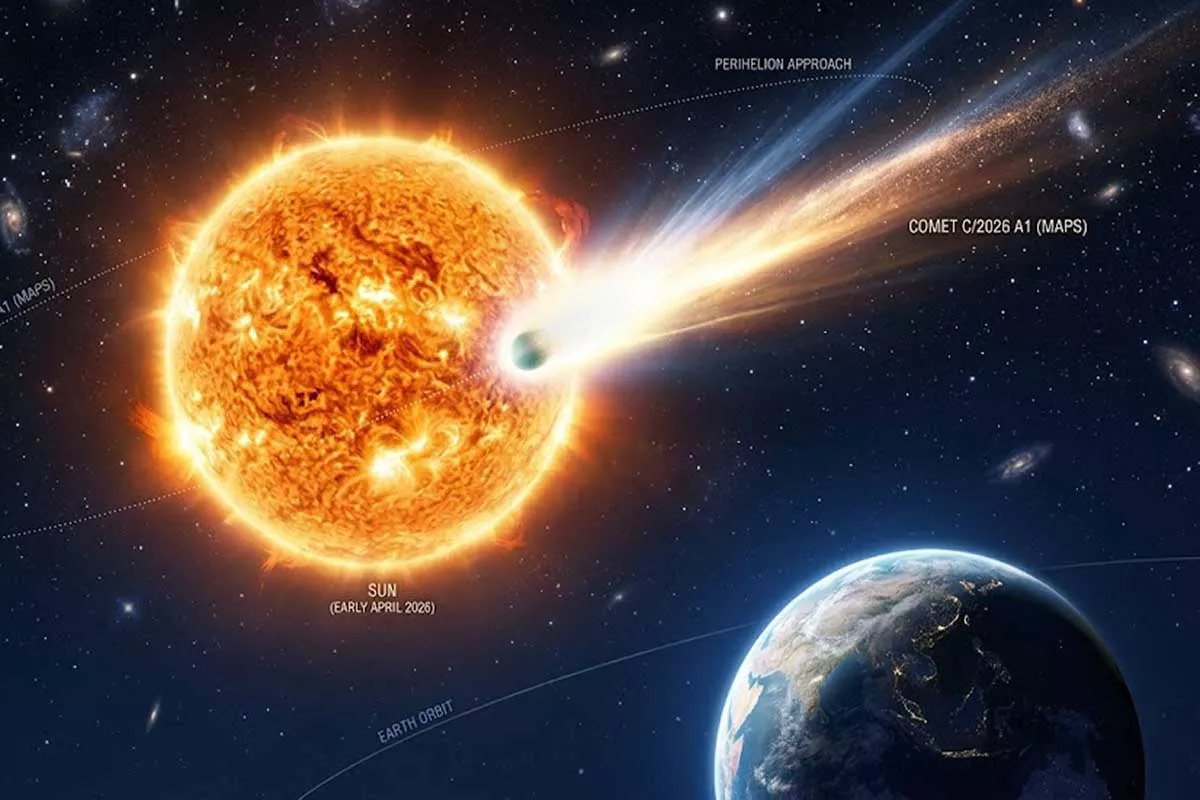 Mengenal Komet MAPS C/2026 A1: Fenomena Langit Langka yang Dekati Matahari April 2026