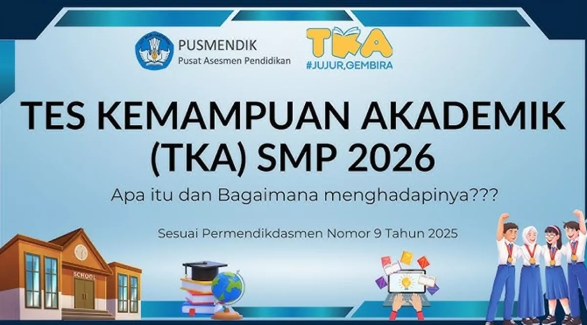 ATURAN BARU MASUK SMA 2026! Mendikdasmen Tetapkan Hasil TKA Jadi Syarat Jalur Prestasi, Siswa SMP WAJIB TAHU