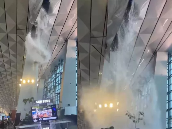 Atap Terminal 3 Bandara Soetta Jebol Akibat Cuaca Ekstrem, Angkasa Pura Sampaikan Permohonan Maaf