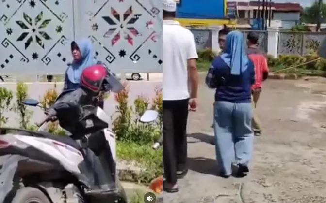 Apes! Niat Bayar Pajak, Ibu Rumah Tangga di Palembang Malah Kehilangan Motor di Parkiran Samsat