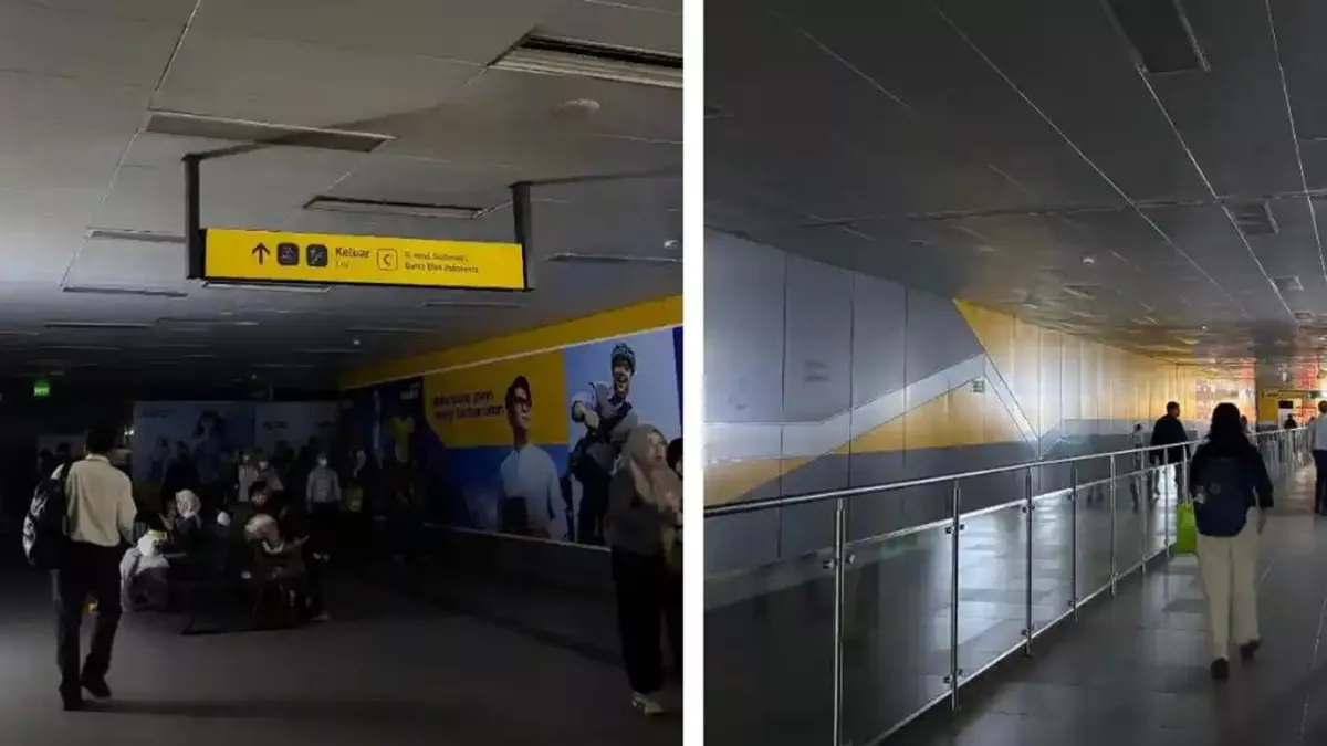 INSIDEN 17.57 WIB! Detik-Detik MRT Jakarta GELAP GULITA di Jam Pulang Kerja, Jeritan Penumpang Terjebak di Lift BIKIN MERINDING