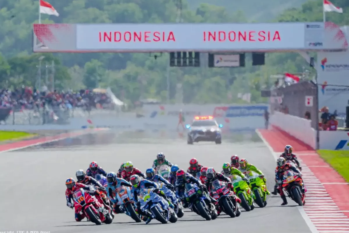 KEREN! Sejarah MotoGP Mandalika DIHIDUPKAN Lewat Diorama Spektakuler