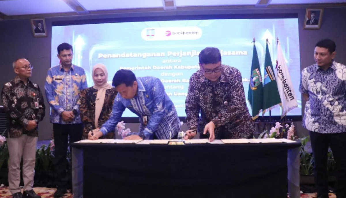 Pemkab Serang Resmi Pindahkan RKUD Rp 3 Triliun ke Bank Banten