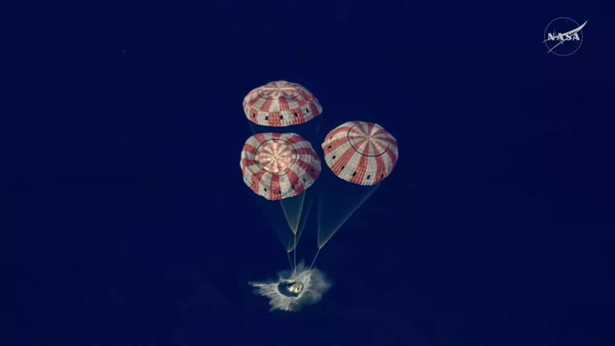 Misi Artemis II Berakhir, Kapsul Orion Mendarat Selamat di Samudra Pasifik