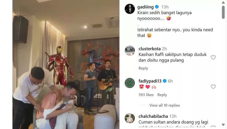 Raffi Ahmad Tumbang! “Sultan Andara” Kena Masuk Angin, Punggung Dikerok Asisten Merry Bikin Netizen Heboh