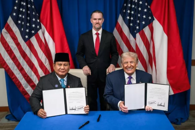 DOKUMEN RAHASIA BOCOR! Prabowo Beri ‘AKSES LANGIT’ Indonesia ke Donald Trump?
