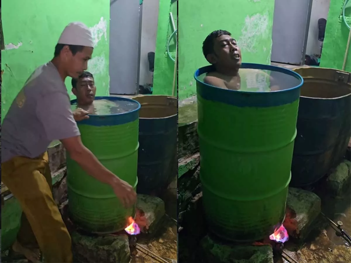 Viral 'Mandi Rebus' di Cianjur: Diklaim Ampuh Tangkal Sihir Hingga Sembuhkan Stroke