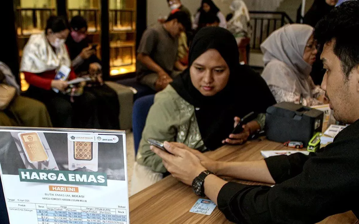 Emas Antam Melonjak Rp30.000, Kini Nyaris Tembus Rp2,9 Juta per Gram!