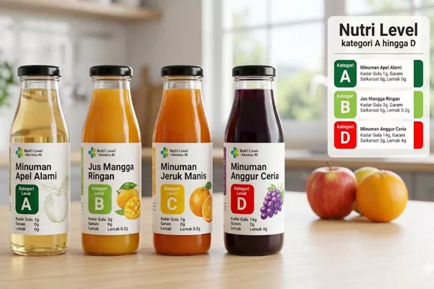 Cegah Diabetes, Menkes Wajibkan Label Nutri Level pada Produk Pangan Siap Saji