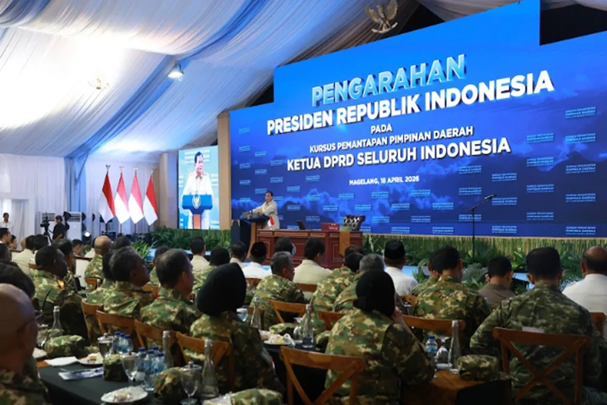 Prabowo Tekankan Persatuan di Hadapan Ketua DPRD: Berbeda Partai, Tetap Satu Bangsa