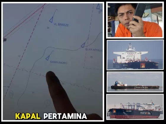 MIRIS! Kapal Tanker Pertamina GMT GAMSUNORO: Berbendera Panama, Seluruh Kru BUKAN PELAUT INDONESIA, Tapi WN India, DIMANA NASIONALISME?